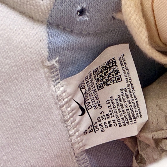 😍NWT😍 NIKE WOMEN BLAZER MID '77 VINTAGE (BLUE WHISPER/FOOTBALL GREY-SAIL) W 8.5 - Picture 11 of 15